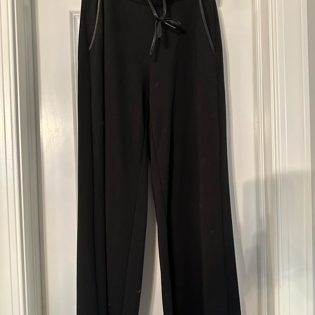 White House Black Market Men's Black Joggers